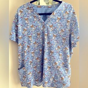 Women’s scrub top size 2x